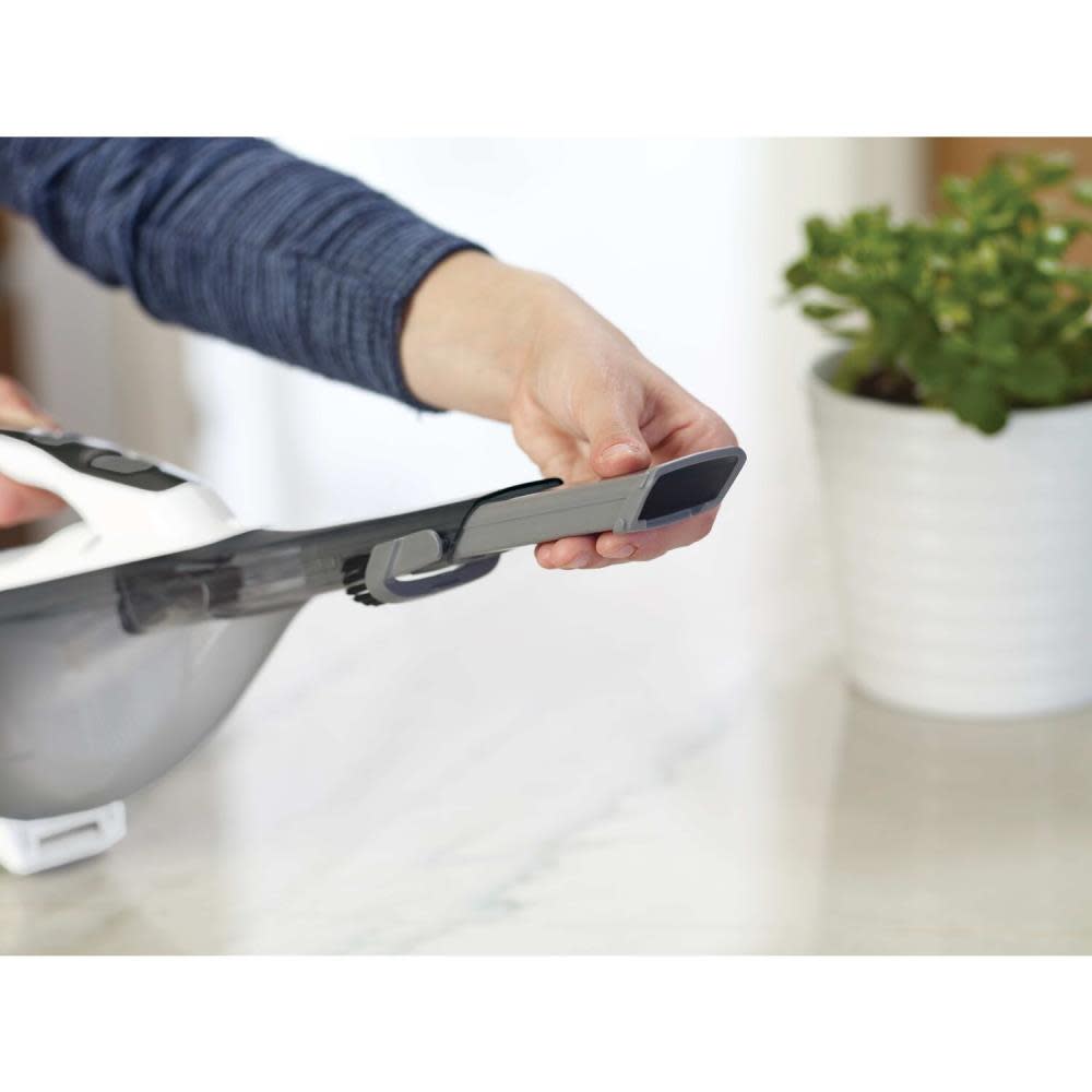 Black and Decker GEN 9.5 2Ah Handheld Vacuum White with Scent - Ascmtools