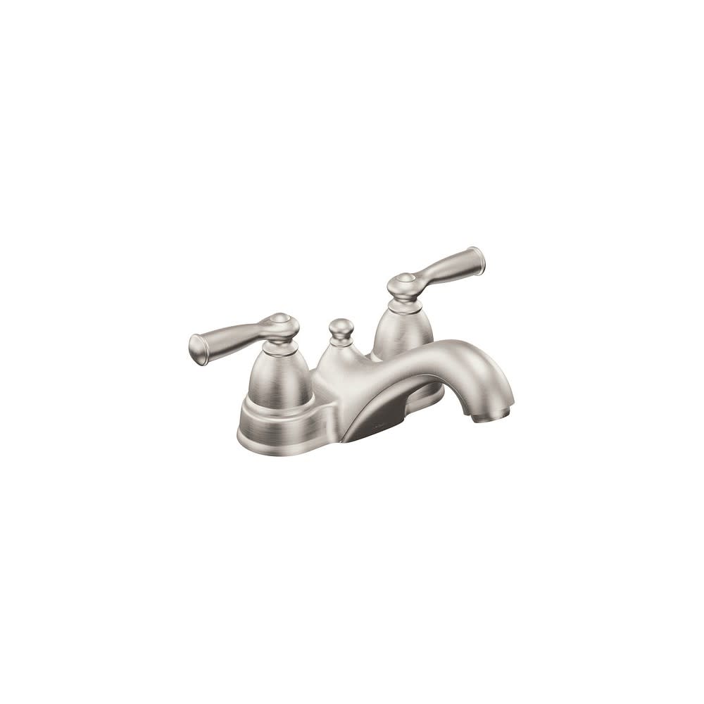 Moen Banbury Bathroom Faucet Spot Resist Nickel 2 Handle Low Arc - Ascmtools