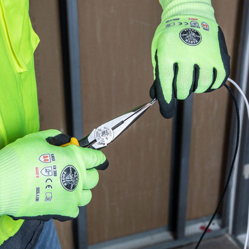 Klein Tools Long Nose Side Cut Pliers 8-9/16″ - Ascmtools