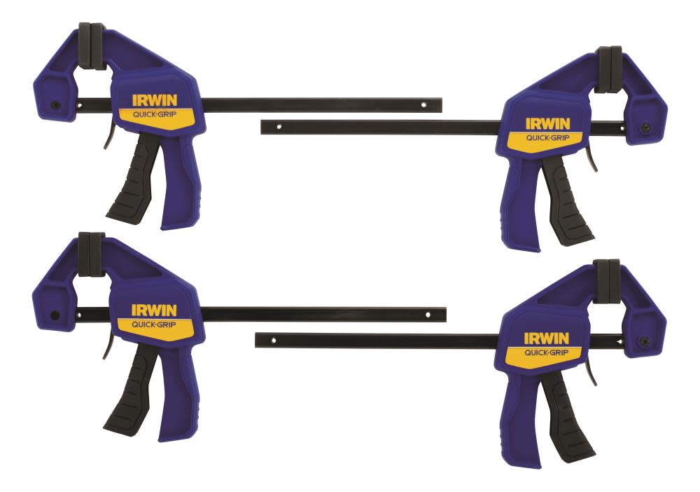 Irwin Quick-Grip 4-Pack 6-in Clamps - Ascmtools