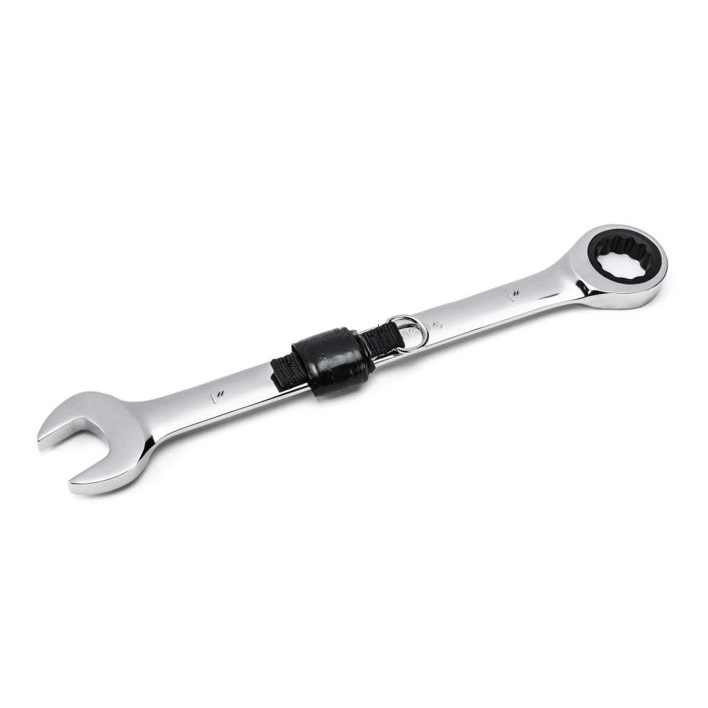 GEARWRENCH 1″ 12 Point Tether Ready Ratcheting Combination Wrench - Ascmtools