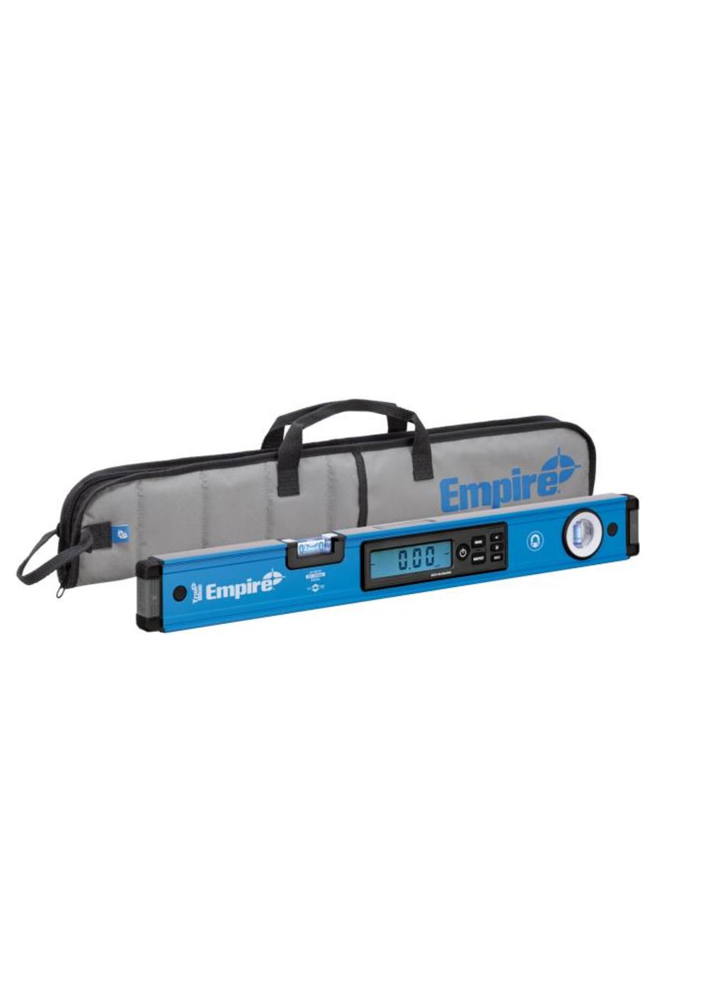 Empire Level 24 in. True Blue Magnetic Digital Box Level with Case - Ascmtools