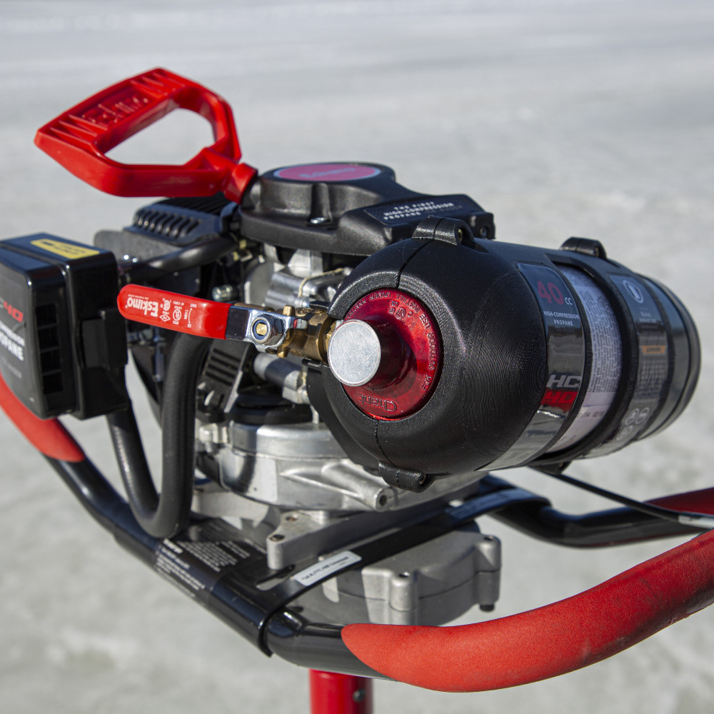 Eskimo HC40 8″ Quantum Auger Propane Powered with 40cc High Compression Engine - Ascmtools