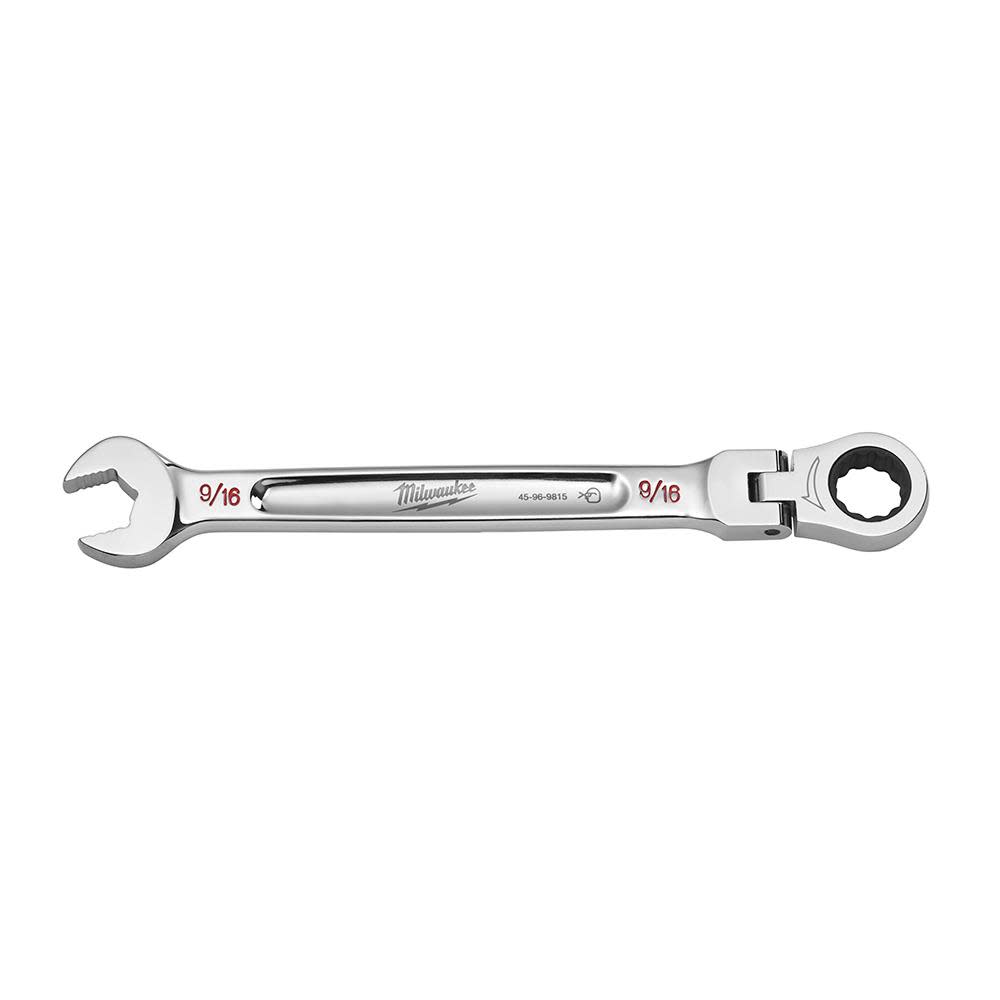 Milwaukee Combination Wrench Flex Head 9/16″ - Ascmtools