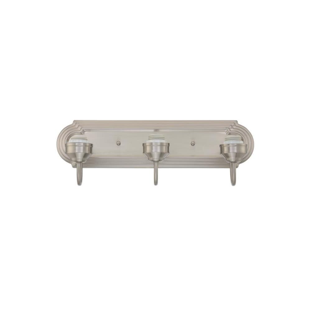 Westinghouse Three-Light Wall Indoor Fixture Brushed Nickel - Ascmtools