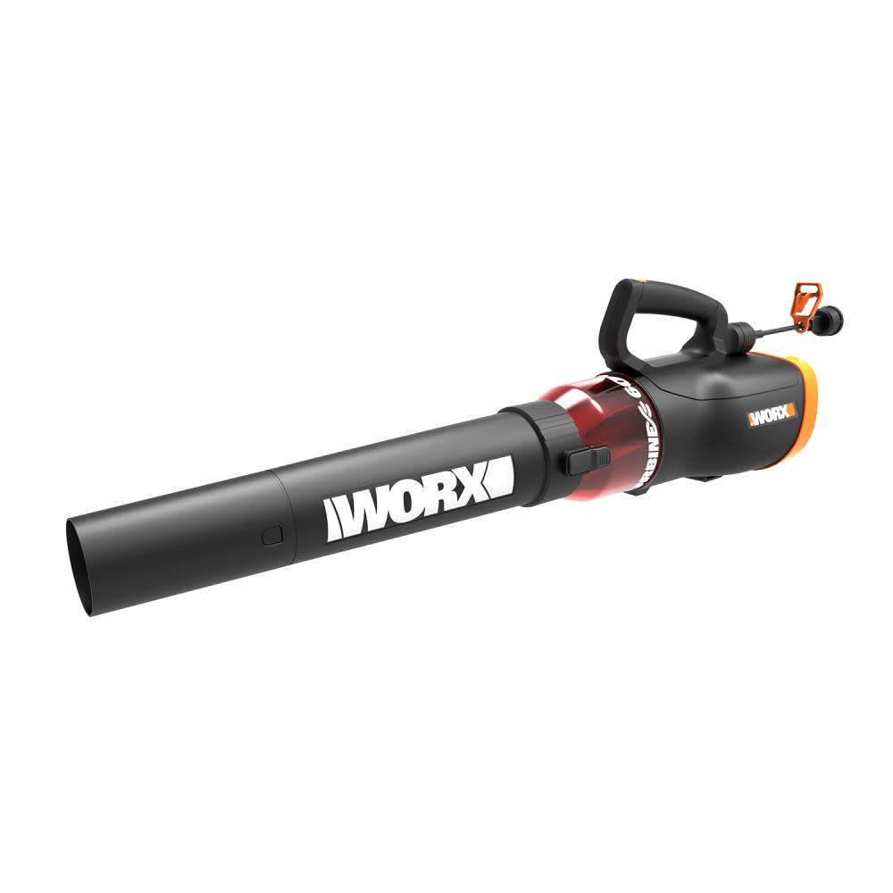 Worx 12-Amp 600-CFM 110-MPH Medium-Duty Corded Electric Leaf Blower - Ascmtools