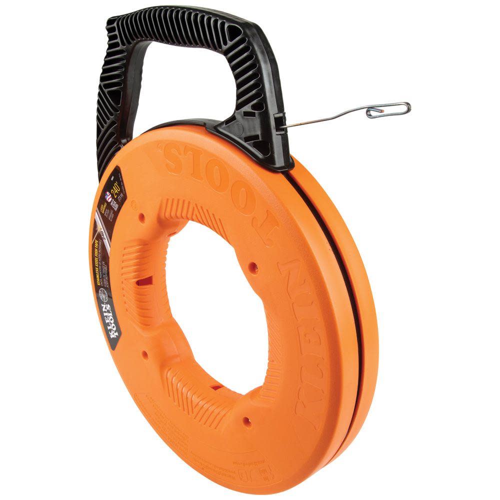 Klein Tools 240′ Stainless Steel Fish Tape - Ascmtools