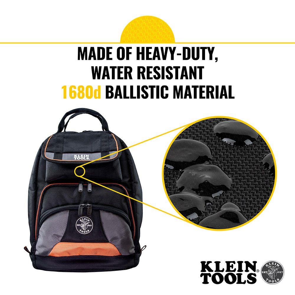 Klein Tools Tradesman Pro Tool Gear Backpack - Ascmtools