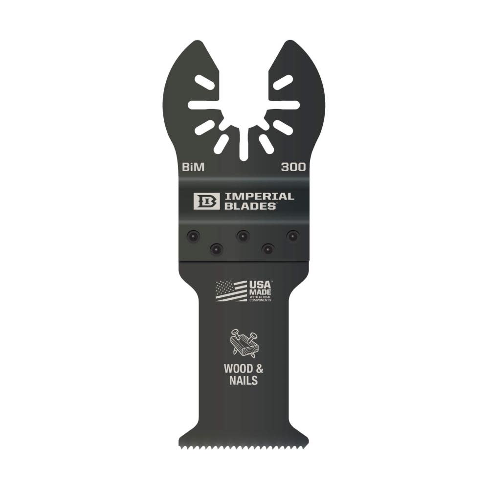 Imperial Blades One Fit 1 1/4″ Standard Wood & Nails Blade 1pc - Ascmtools