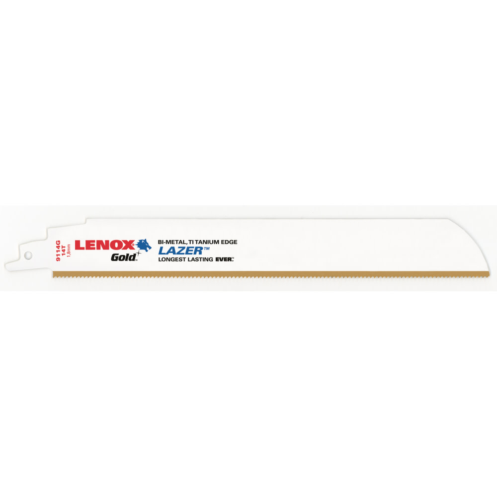 Lenox 9 In. 14TPI Gold Reciprocating - Ascmtools