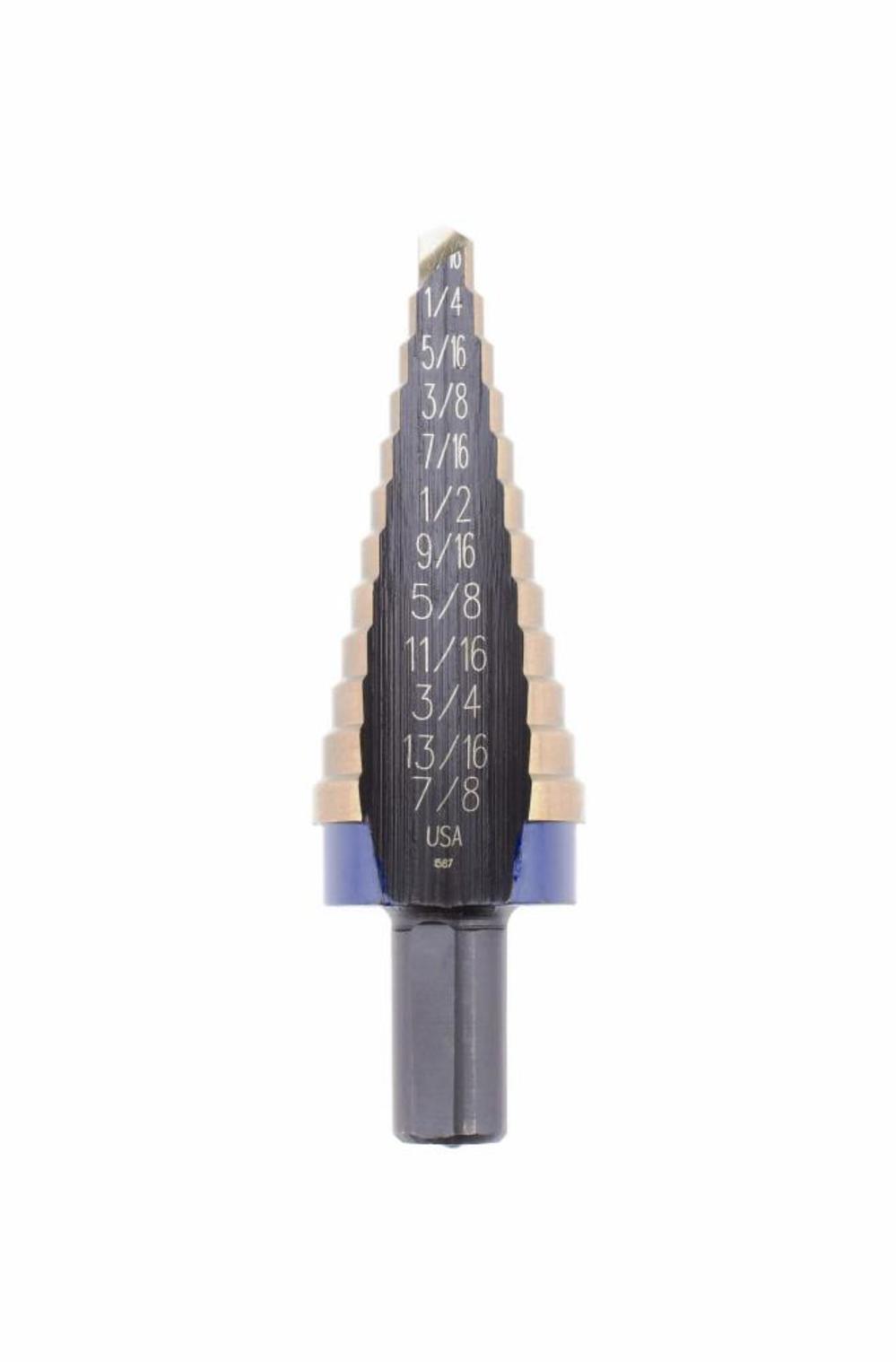 Irwin Step Drill #4-3/16 – 7/8 12 Sizes - Ascmtools