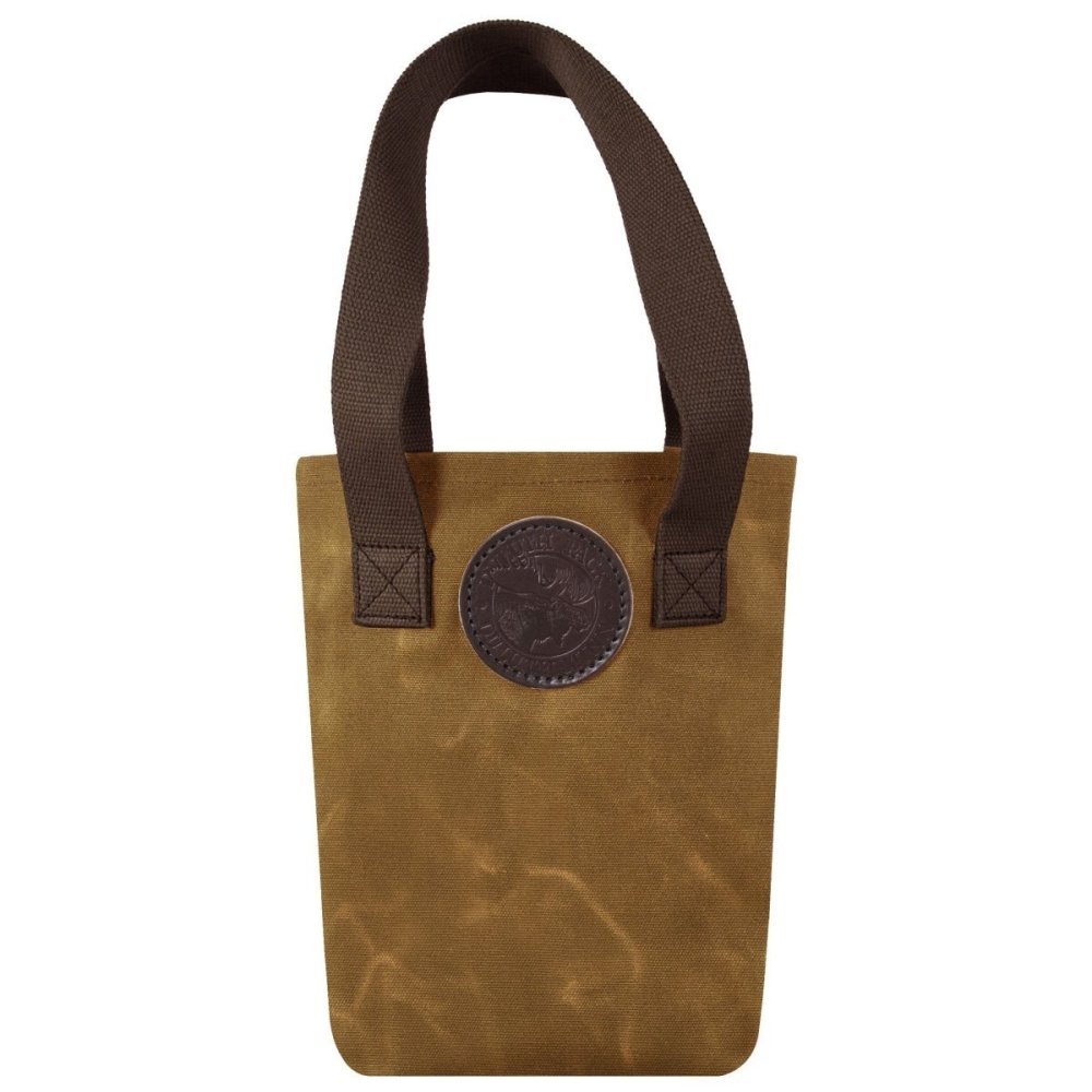 Duluth Pack 6 Liter Capacity Wax Khaki Envelope Style Promo Tote - Ascmtools
