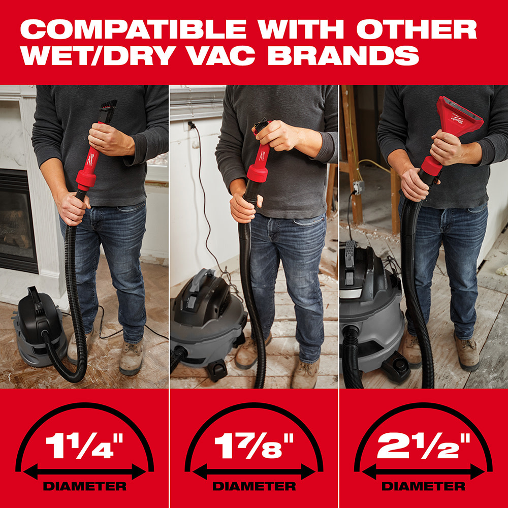Milwaukee AIR-TIP Rotating Corner Brush Tool - Ascmtools
