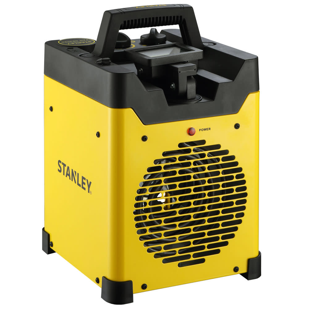 Stanley 1500W Heavy Duty Portable Heater with Light and USB - Ascmtools