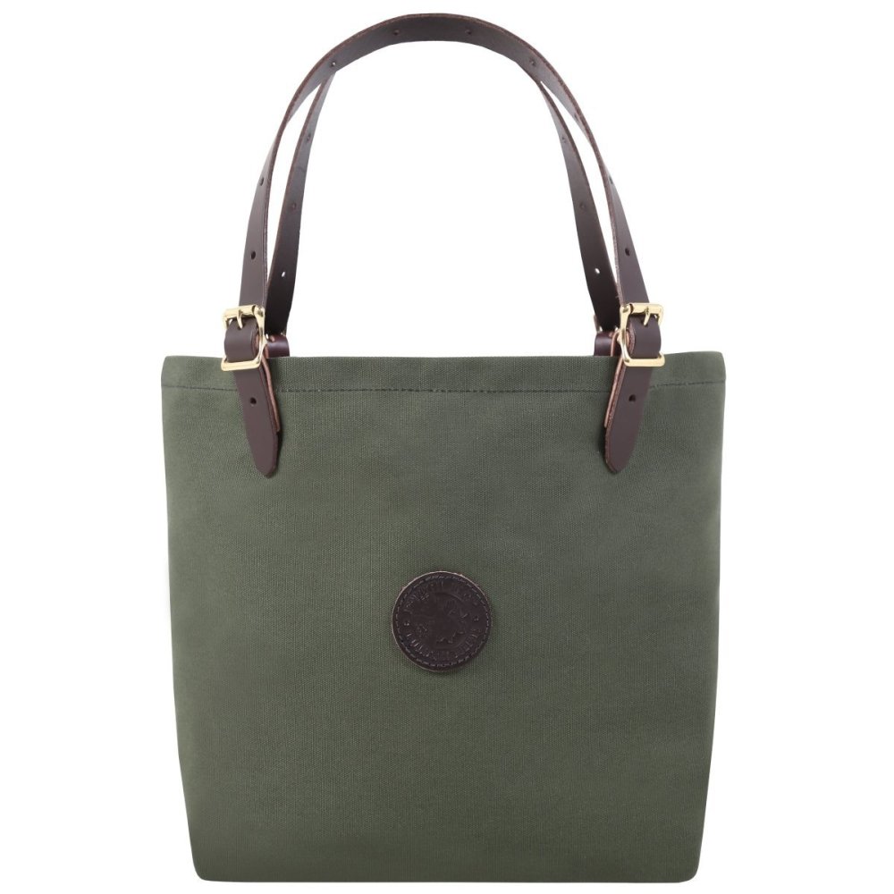 Duluth Pack 18 Liter Capacity Olive Drab Medium Market Tote - Ascmtools