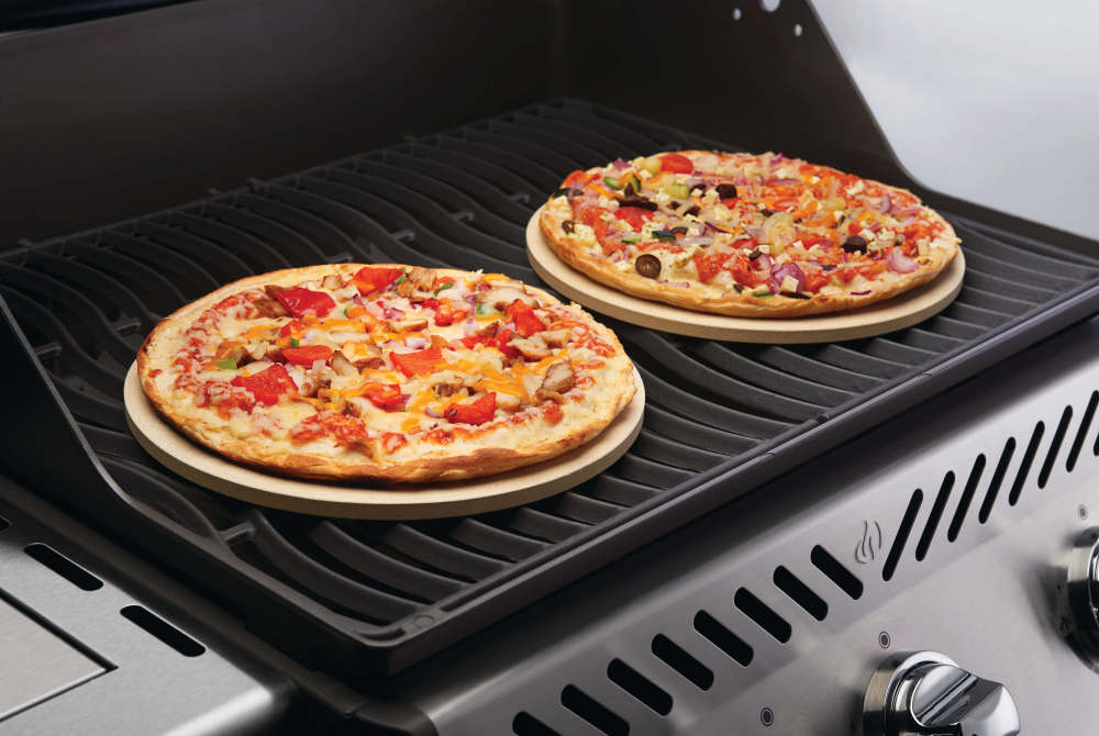Napoleon 10 Inch Personal Sized Pizza/Baking Stone Set - Ascmtools