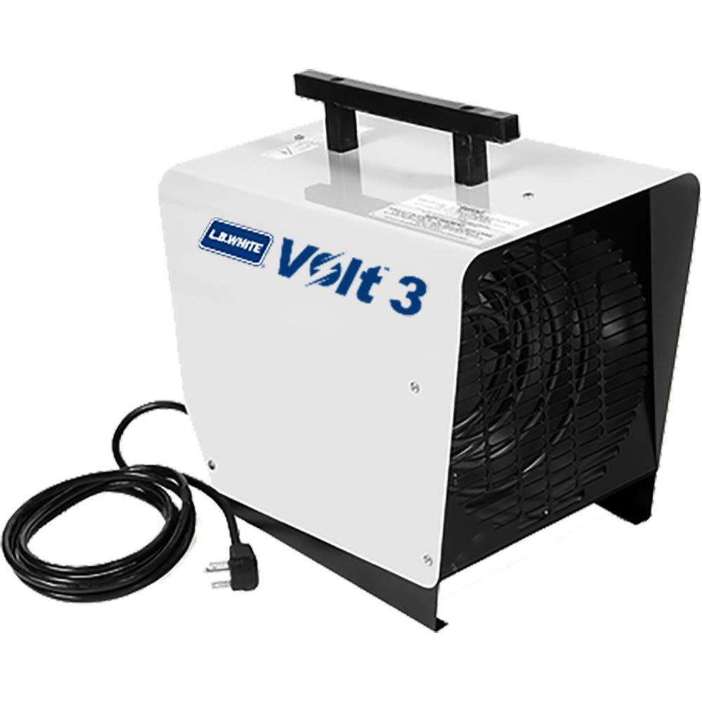 LB White Volt 3 Electric Heater - Ascmtools