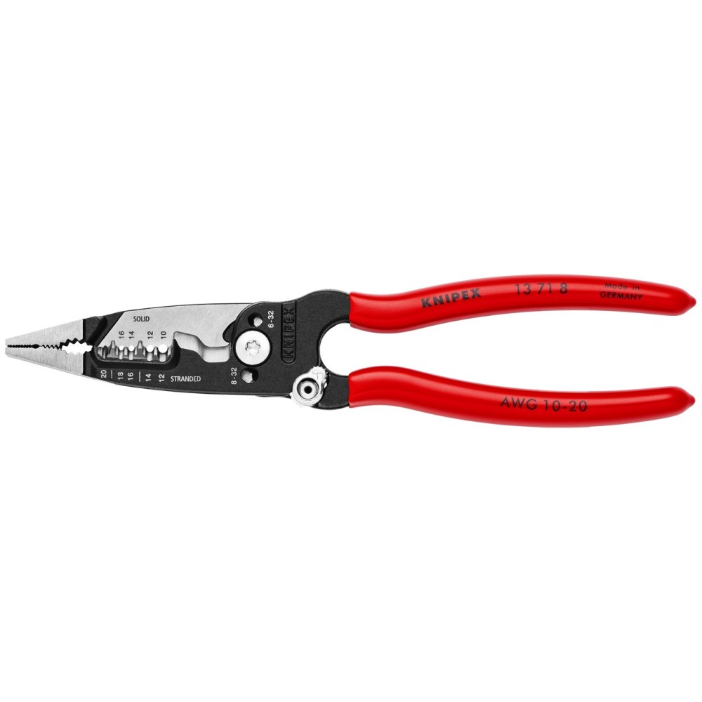 Knipex Wire Stripper Forged with Non-Slip Handle 8″ - Ascmtools