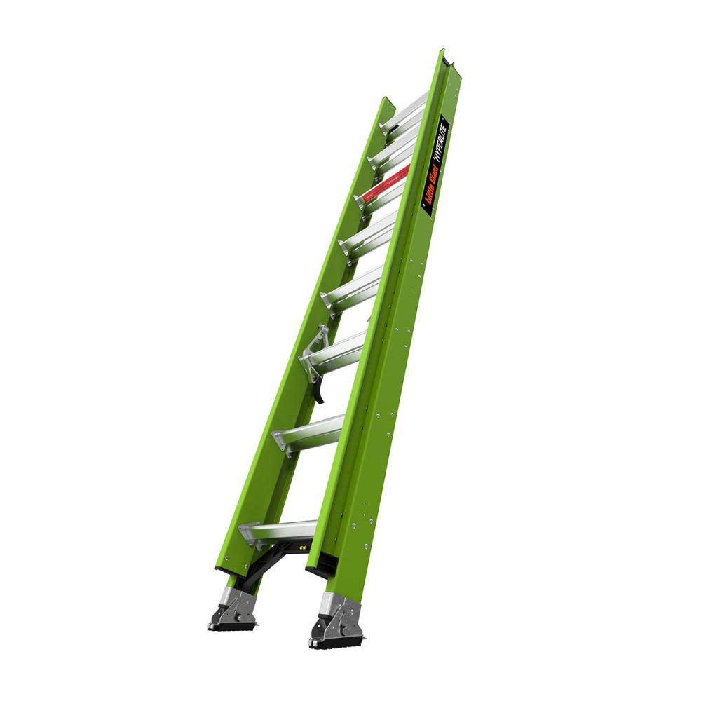Little Giant Safety HyperLite 16 ft Type IA Fiberglass Extension Ladder - Ascmtools