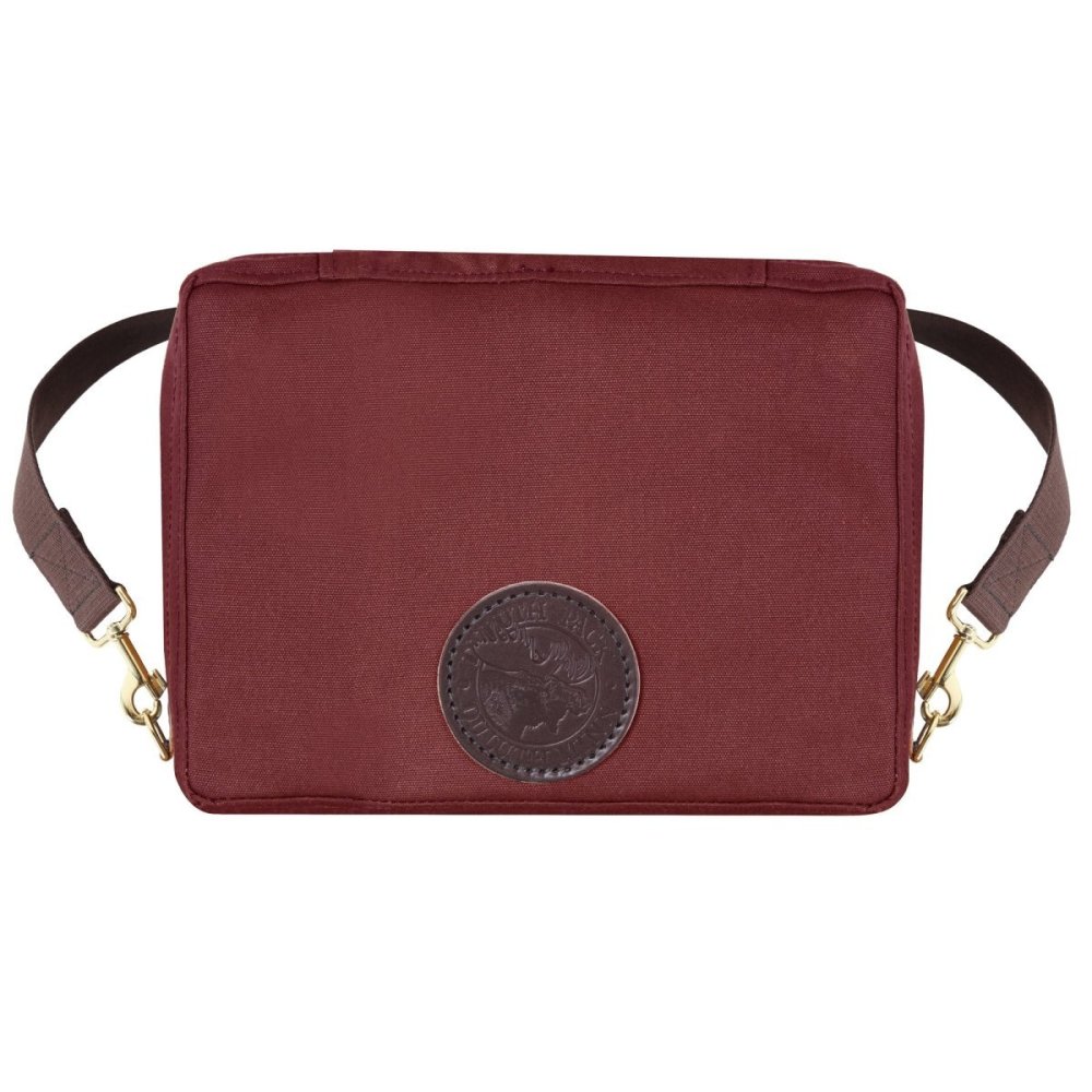 Duluth Pack 7 Liter Capacity Burgundy Mini Tackle Box - Ascmtools