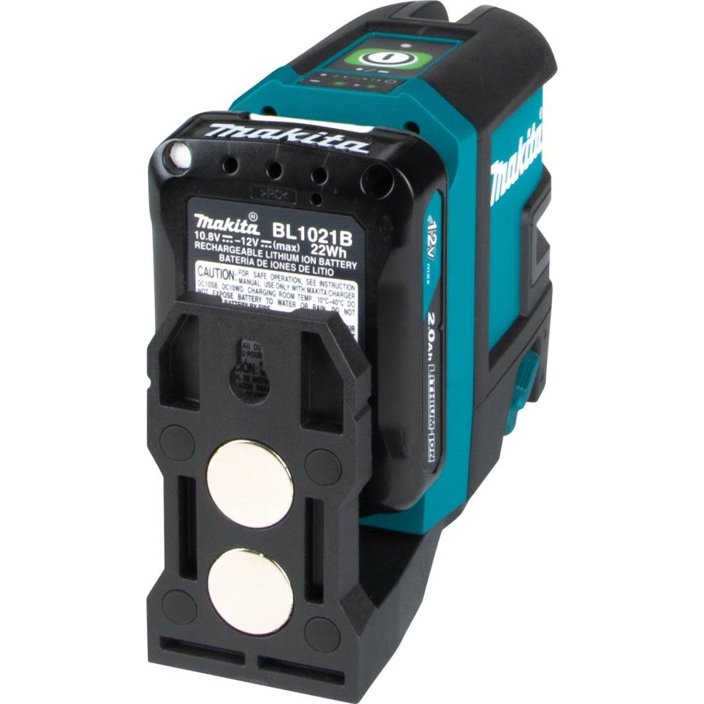 Makita 12V Max CXT Self-Leveling Cross-Line Green Beam Laser Kit - Ascmtools