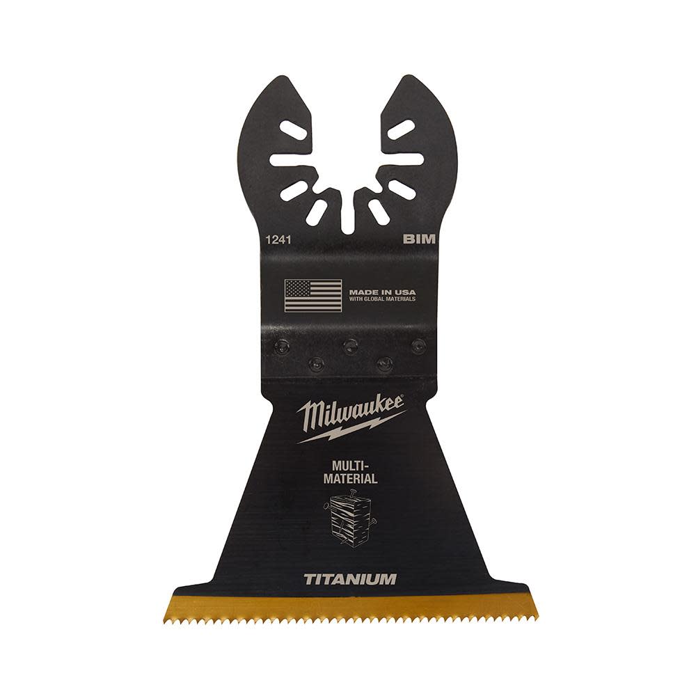 Milwaukee OPEN-LOK 2-1/2″ TITANIUM ENHANCED BI-METAL MULTI-MATERIAL BLADE 1PK - Ascmtools