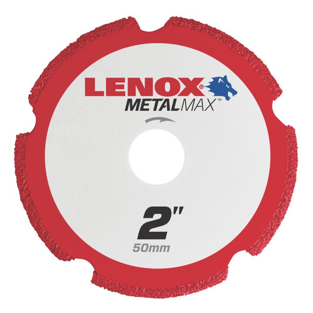 Lenox 2 In. x 3/8 In. MetalMax Diamond Cutoff Wheel DG - Ascmtools
