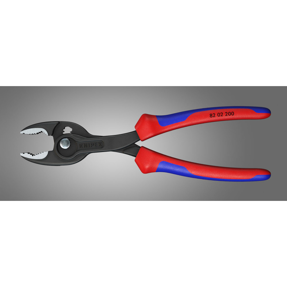 Knipex 8 In. TwinGrip Slip Joint Pliers with Comfort Grip Handle - Ascmtools