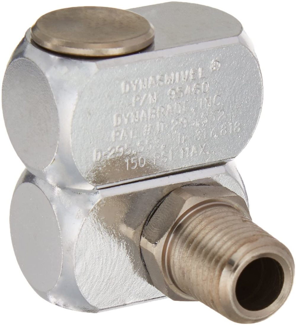 Dynabrade Inc 1/4 In. NPT 25 SCFM Original Aluminum Airline Connector - Ascmtools