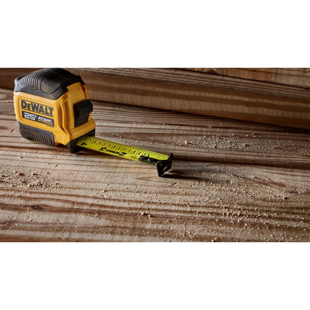 DEWALT ATOMIC Compact Series 25′ Tape Measure - Ascmtools