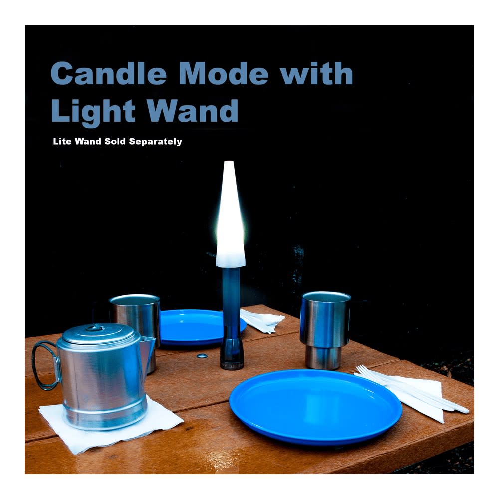 Maglite Flashlight ML25LT 192 Lumens Black LED 2 Cell C - Ascmtools