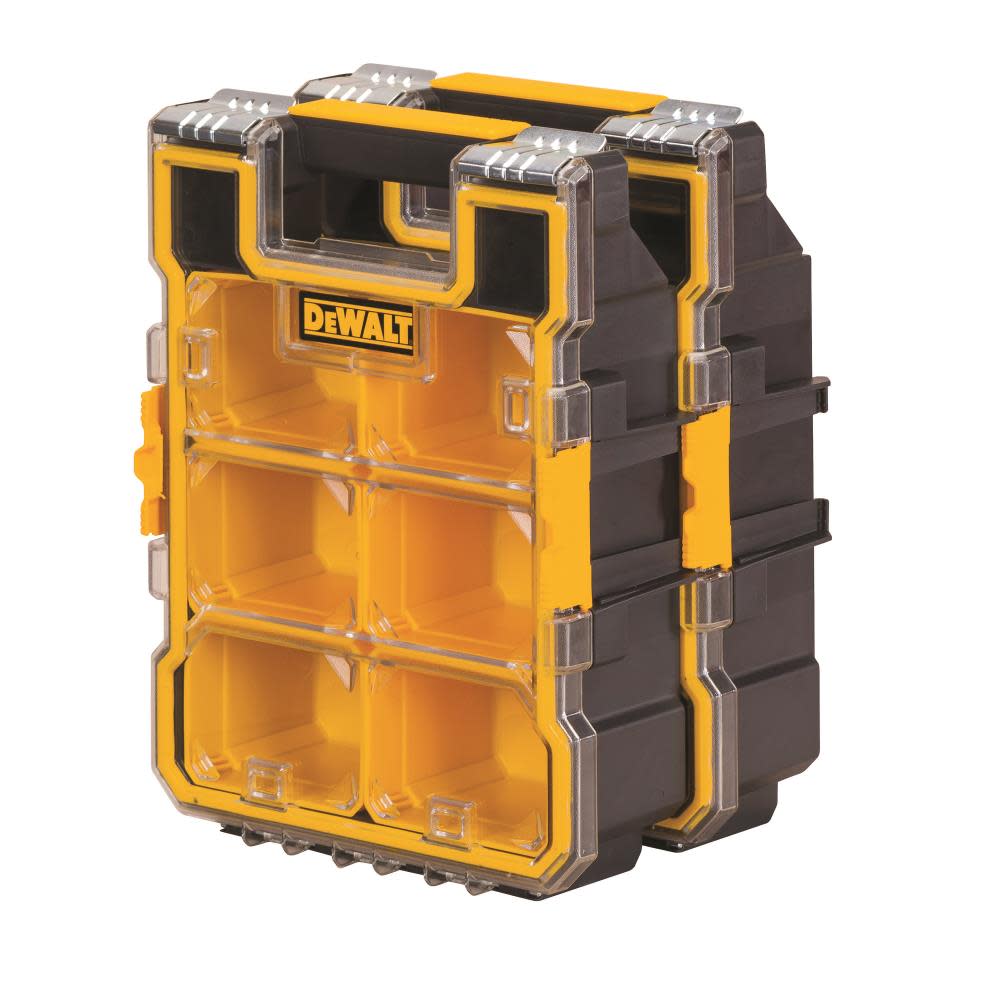 DEWALT Mid-Size Pro Organizer with Metal Latches - Ascmtools