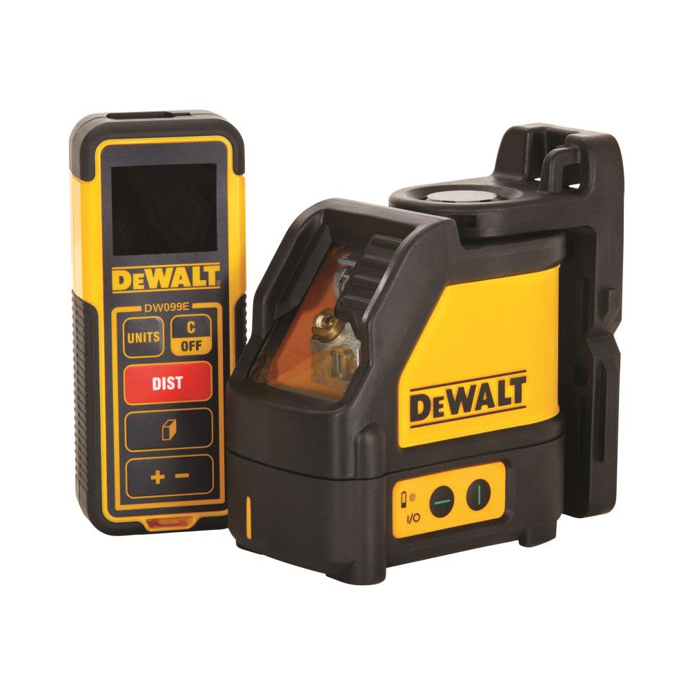 DEWALT Green Line Laser Level & 100 ft. Laser Distance Measurer - Ascmtools