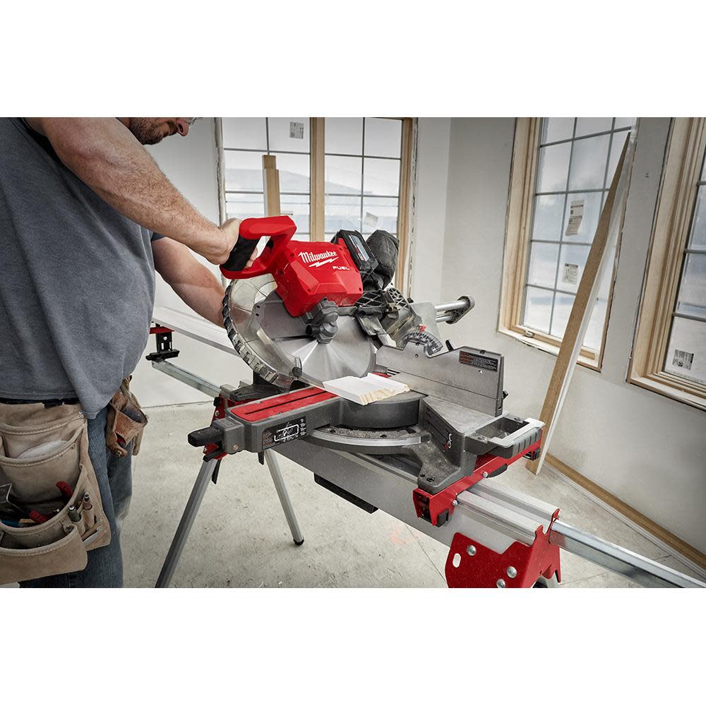 Milwaukee M18 FUEL 12″ Dual Bevel Sliding Compound Miter Saw Reconditioned - Ascmtools