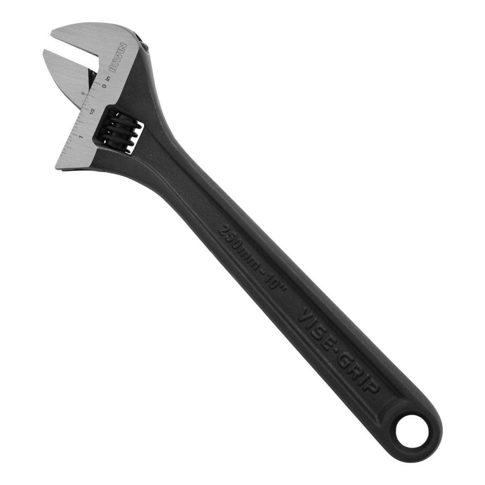 Irwin VISE-GRIP 10-in Black Oxide Adjustable Wrench - Ascmtools
