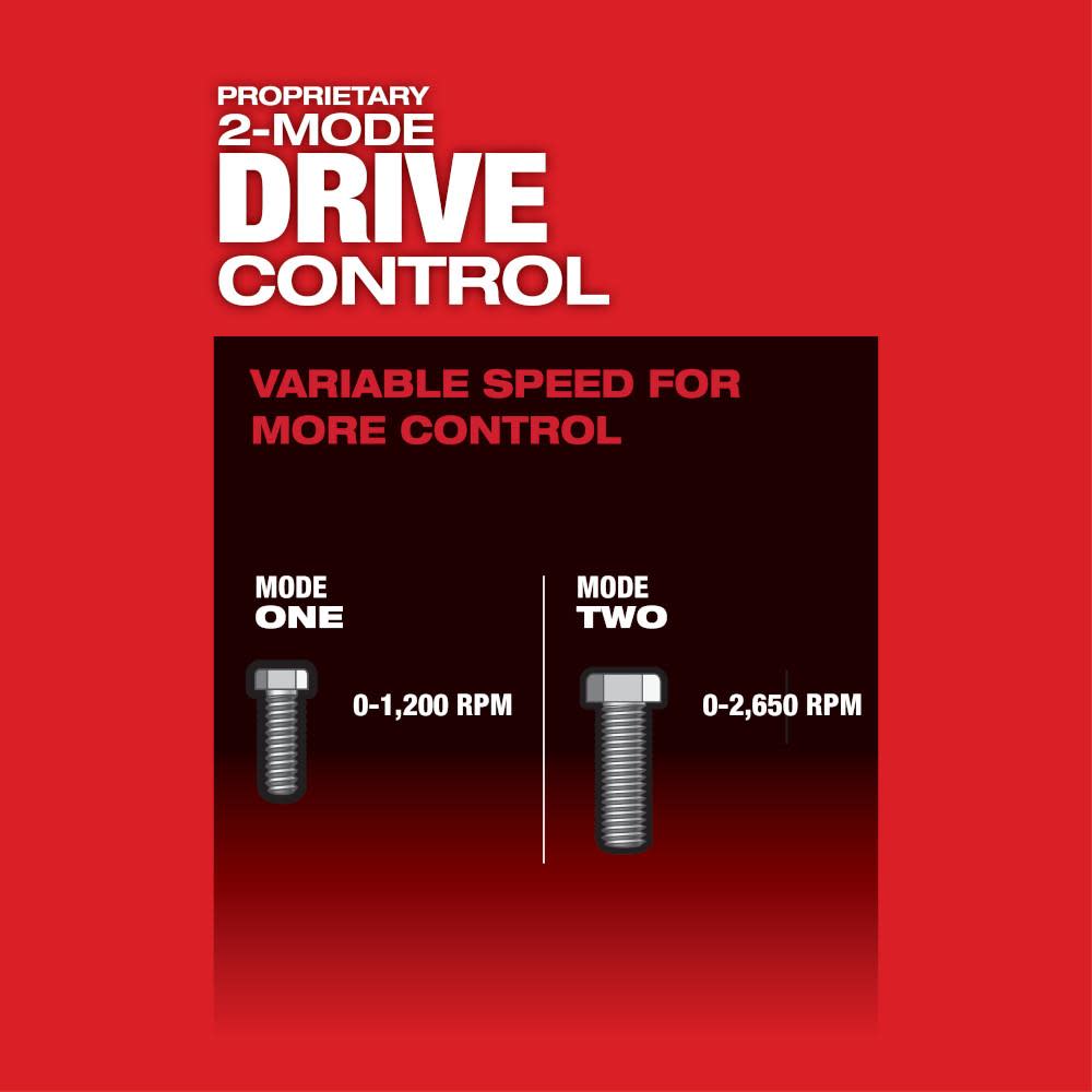 Milwaukee M12 FUEL 3/8 In. Impact Wrench (Tool Only) - Ascmtools