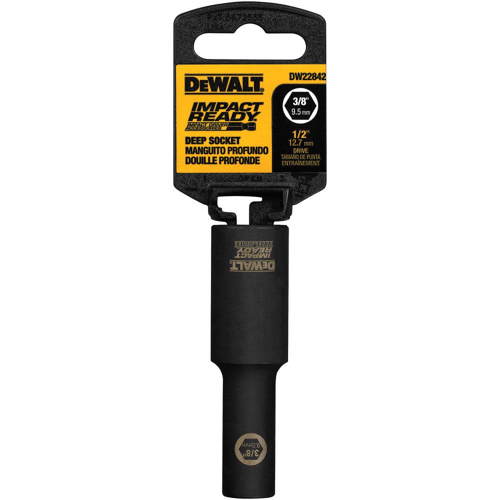 DEWALT 15/16 In. Deep 1/2 In. Drive 6 Pt. Socket - Ascmtools