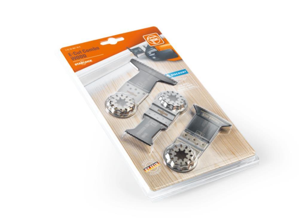Fein E-Cut Combo Starlock Wood Oscillating Multi-Tool Blades - Ascmtools