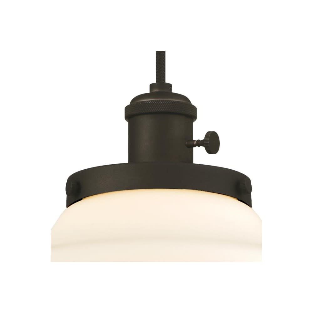Westinghouse 60W Oil Rubbed Bronze One Light Indoor Mini Pendant - Ascmtools