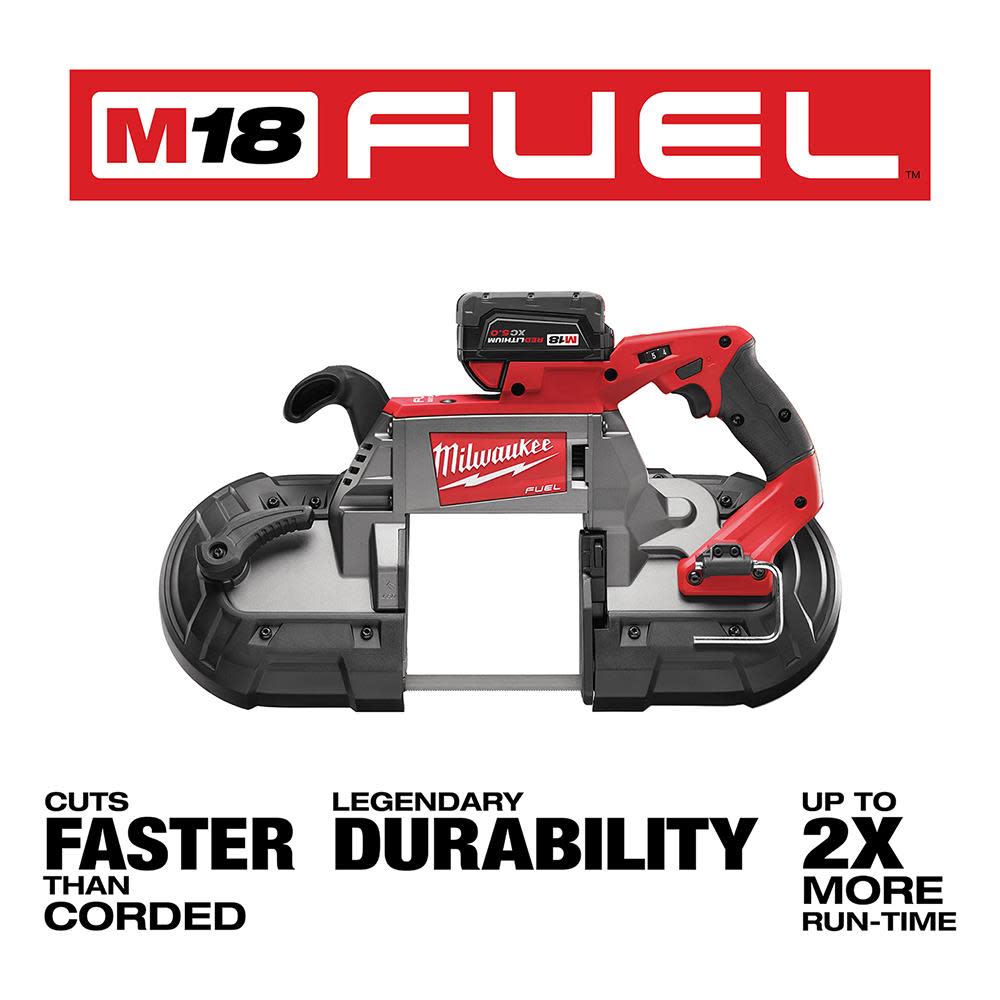 Milwaukee M18 FUEL Deep Cut Band Saw – 1 Battery Kit - Ascmtools