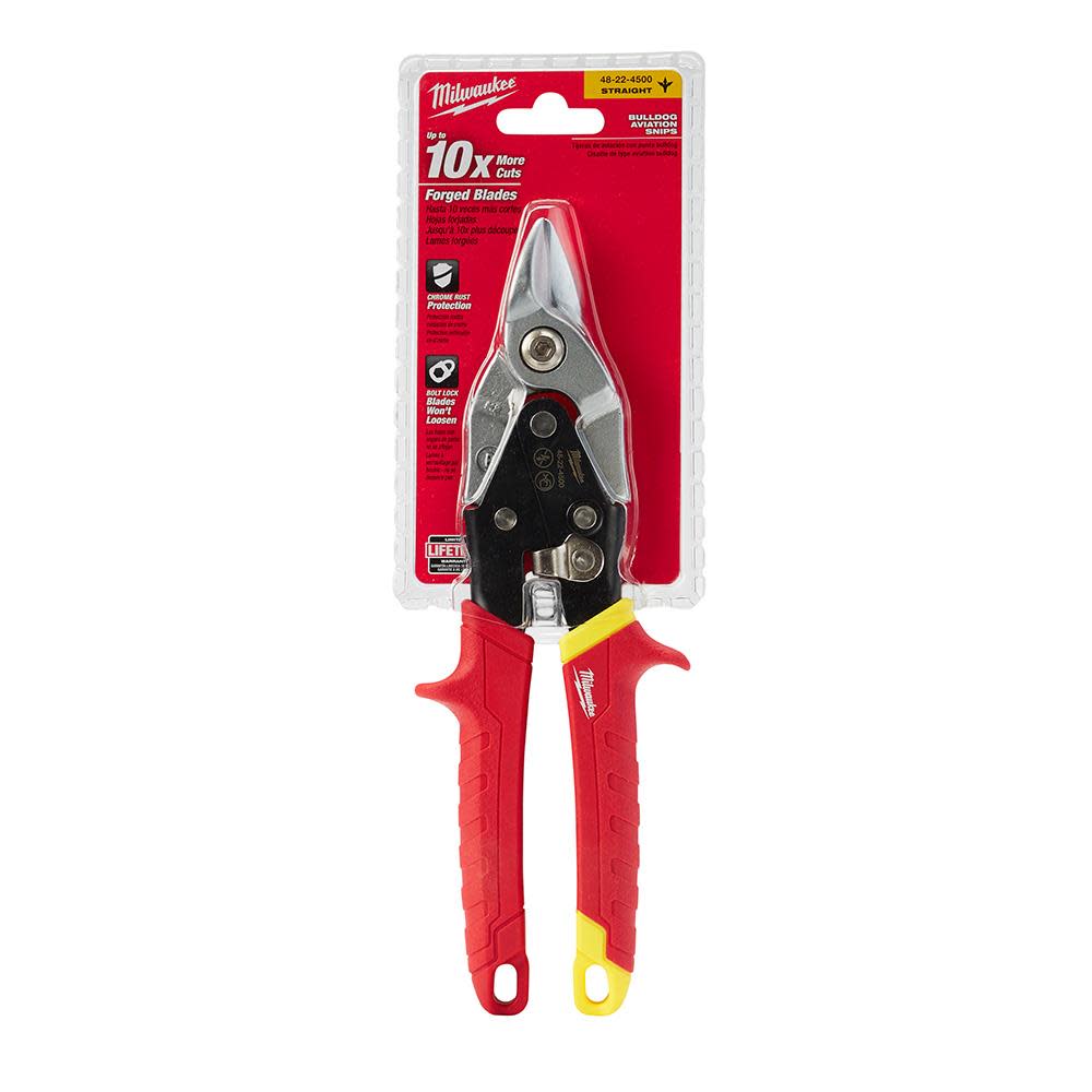 Milwaukee Bulldog Aviation Snips - Ascmtools