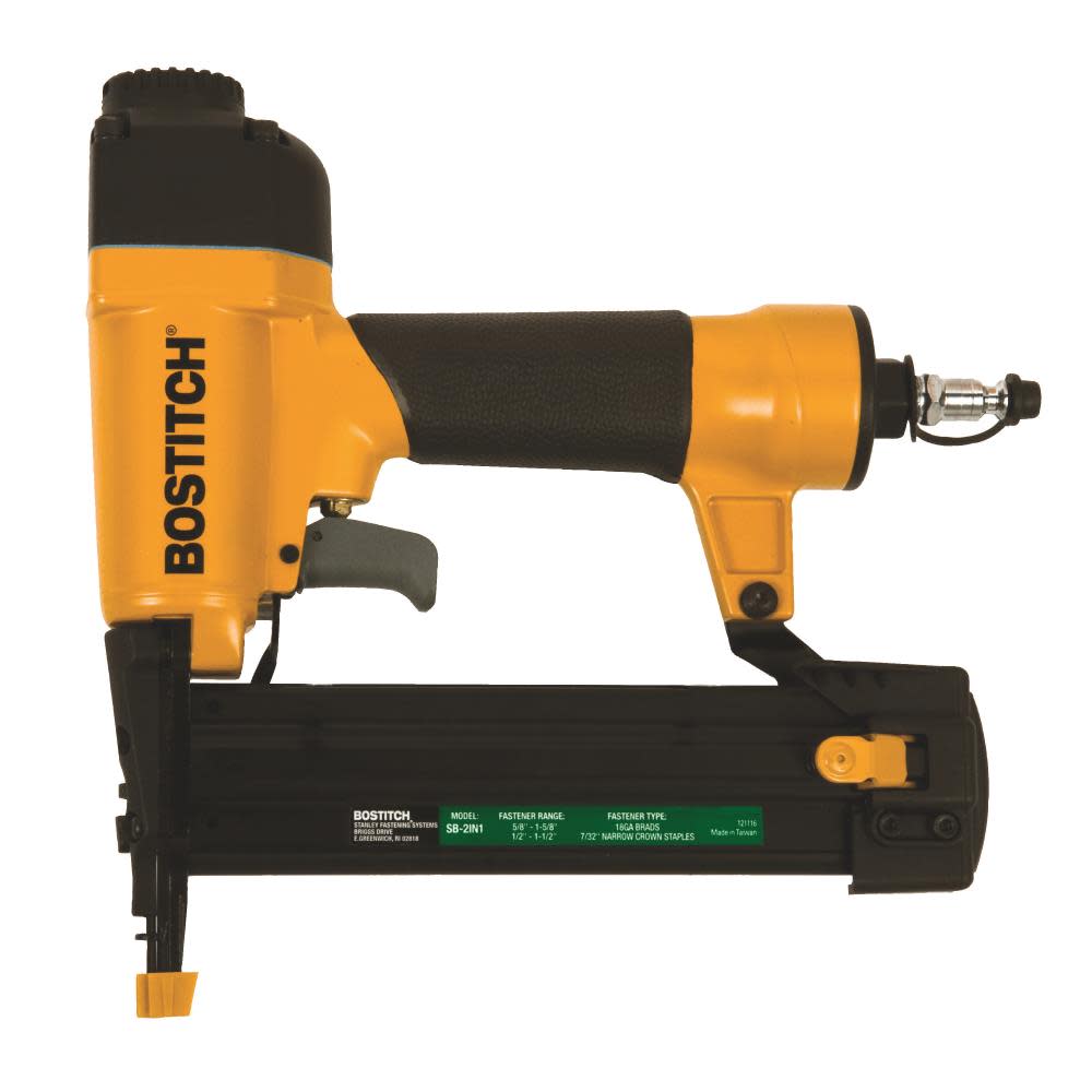 Bostitch 2-in-1 Brad Nailer Kit - Ascmtools