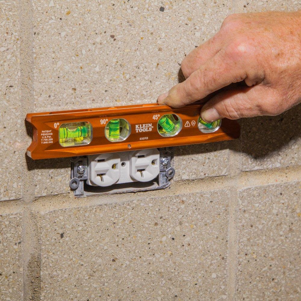 Klein Tools Torpedo Billet Level RE Magnet - Ascmtools