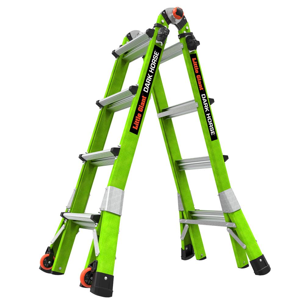 Little Giant Safety Dark Horse 2.0 M17 Ladder Type 1A Brown Box - Ascmtools