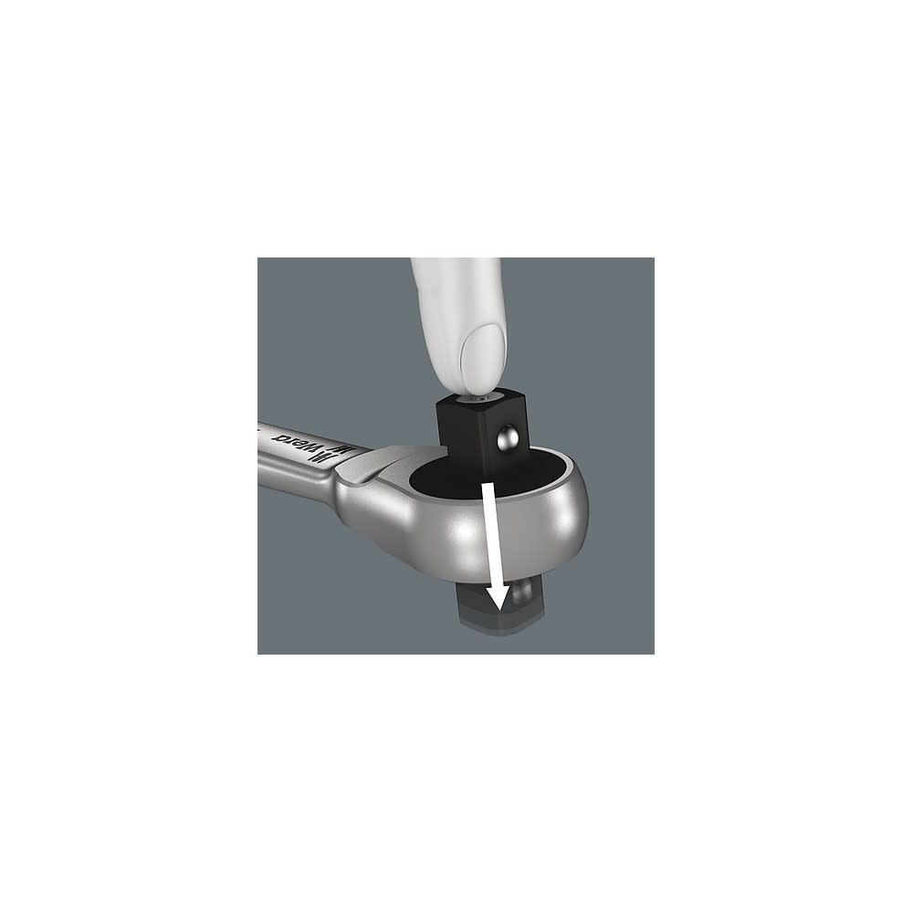 Wera Tools 28pc 1/4″ Drive 8100 SA 7 Zyklop Metal Ratchet Set - Ascmtools