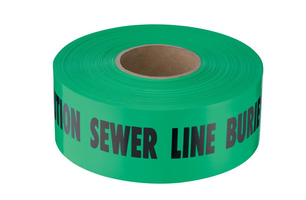 Empire Level SHIELDTEC Standard Non Detectable Tape Sewer Line - Ascmtools