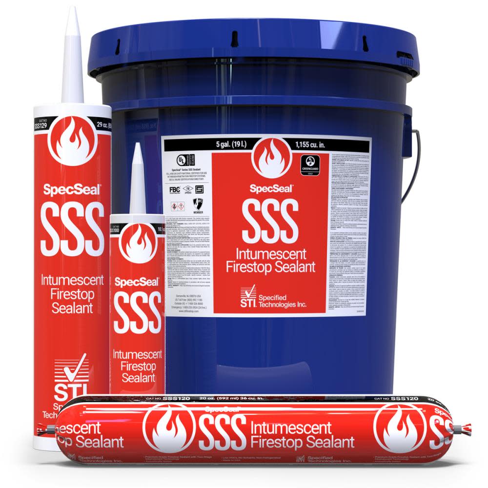 Specified Technologies Inc SpecSeal SSS Intumescent Firestop Sealant - Ascmtools