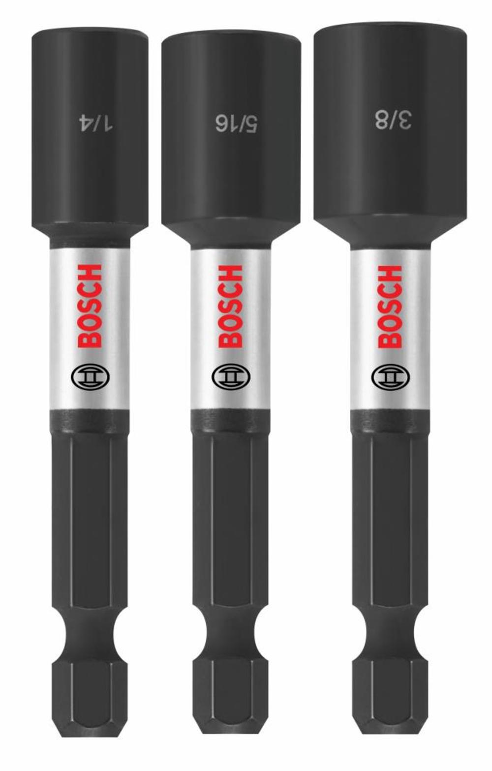 Bosch 3 pc. Impact Tough 2-9/16 In. Nutsetter Set - Ascmtools