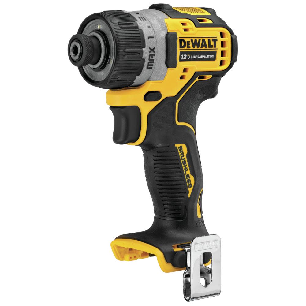 DEWALT XTREME 12V MAX* Brushless 1/4 in. Cordless Screwdriver (Tool only) - Ascmtools