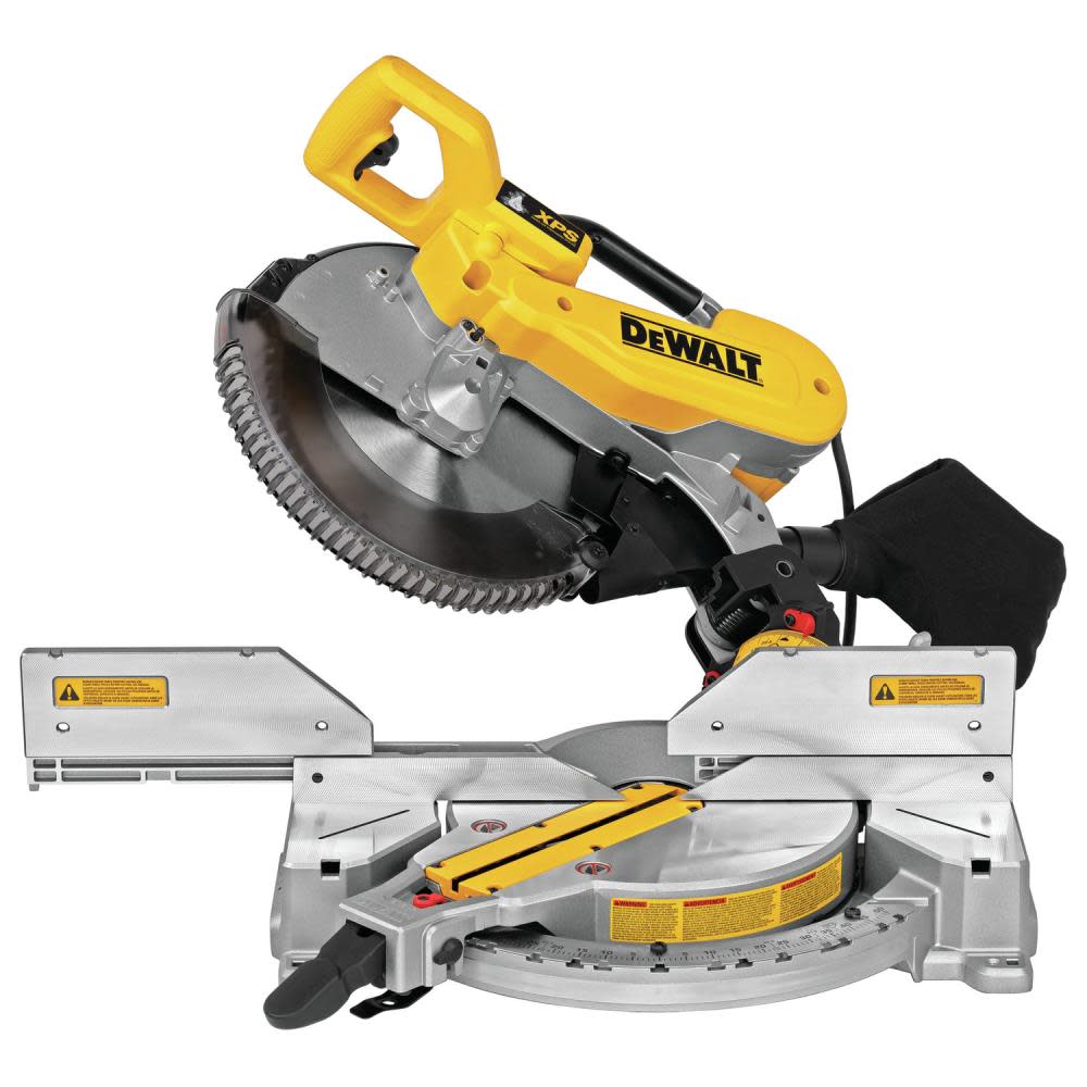 DEWALT 15 Amp 12″ Double Bevel Compound Miter Saw - Ascmtools